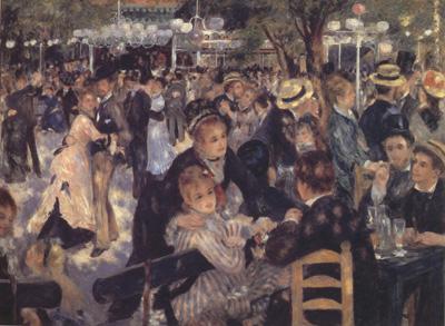 Pierre-Auguste Renoir Dance at the Moulin de la Galette (nn02) France oil painting art